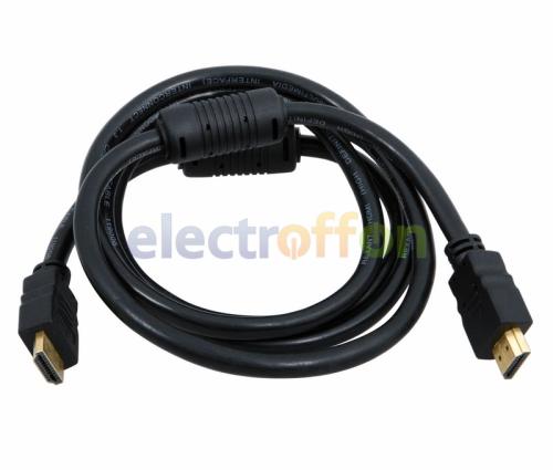 Шнур  HDMI - HDMI  gold  1,5м  с фильтрами   PROCONNECT