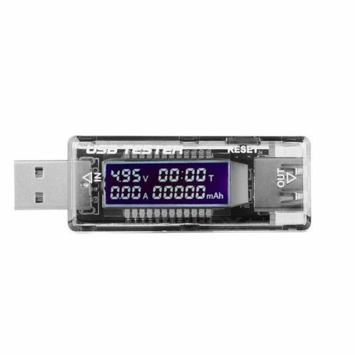 USB-тестер KWS-V21 до 20V, напряжение, ток, емкость