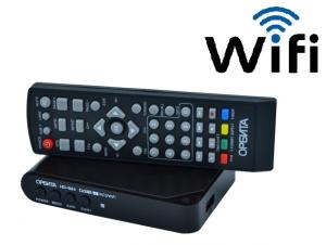 Приставка цифровая ресивер  DVB-T2/C Орбита HD924 Wi-Fi