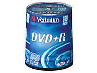 Диск DVD+R Verbatim 4.7Gb 16x 