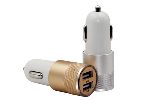 Зарядка в прикуриватель на 2 гнезда USB 2A, 5V