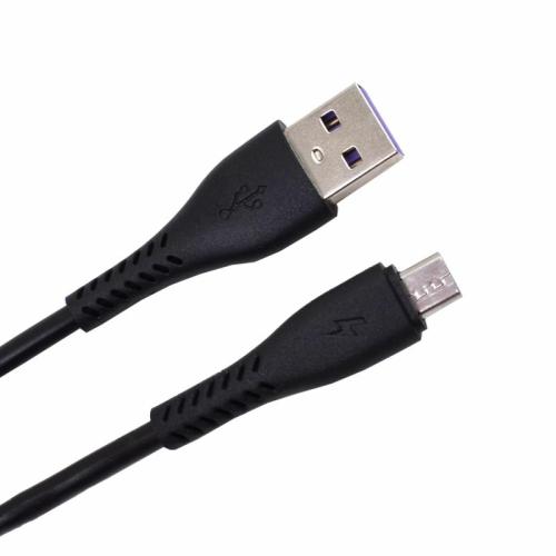 USB кабель microUSB  1м , 2.5A, черный