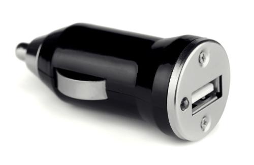 Зарядное устройство в прикуриватель на 1 гнездо USB AV-321 (1000mA,5V)