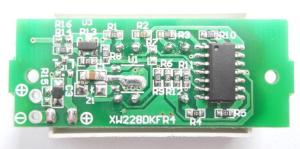 Индикатор емкости Li-ion аккумуляторов из 1 ячейки 1S 3.3В - 4.2В синий дисплей