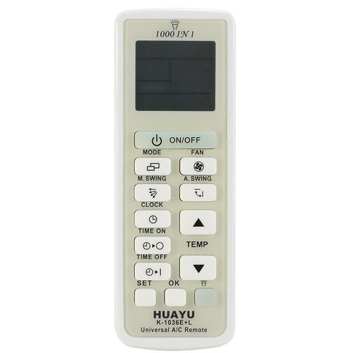Пульт универсальный Huayu K-1036E+L для кондиционеров