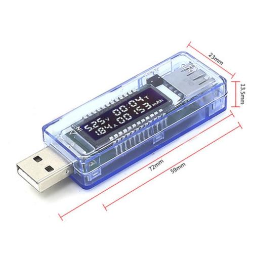 USB тестер KWS-V20, напряжение, ток, емкость мАч 