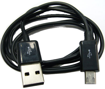 Кабель USB  (штекер microUSB - штекер USB) 1м (3039)