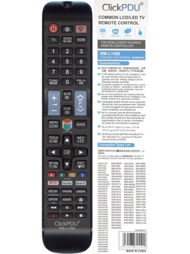 Пульт универсальный для телевизора ClickPdu RM-L1598 для телевизоров SAMSUNG  