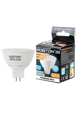 Лампа светодиодная ROBITON LED MR16-4.6W-220v-4200K-GU5.3