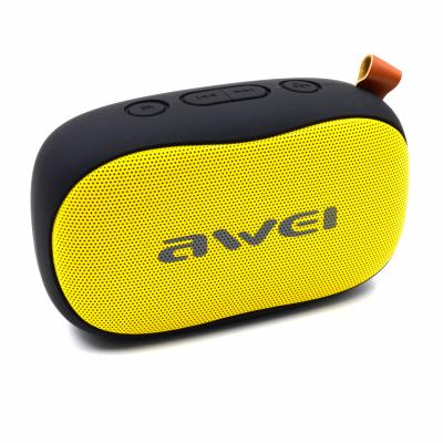 Колонка беспроводная AWEI Y900, Bluetooth, черно-желтая