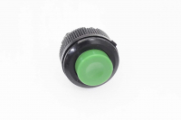 Кнопка короткая DS511 круглая OFF-(ON), 2pin, зелёная