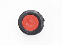 Кнопка короткая DS511 круглая OFF-(ON), 2pin, красная