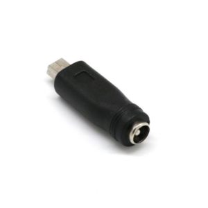 Переходник DC гнездо 5,5/2,1 мм - штекер mini USB