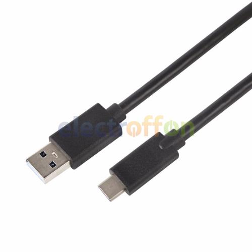 Кабель USB type C - USB,  2.1A , 2м, белый